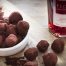 Recette de truffes au chocolat et Floc-de-Gascogne