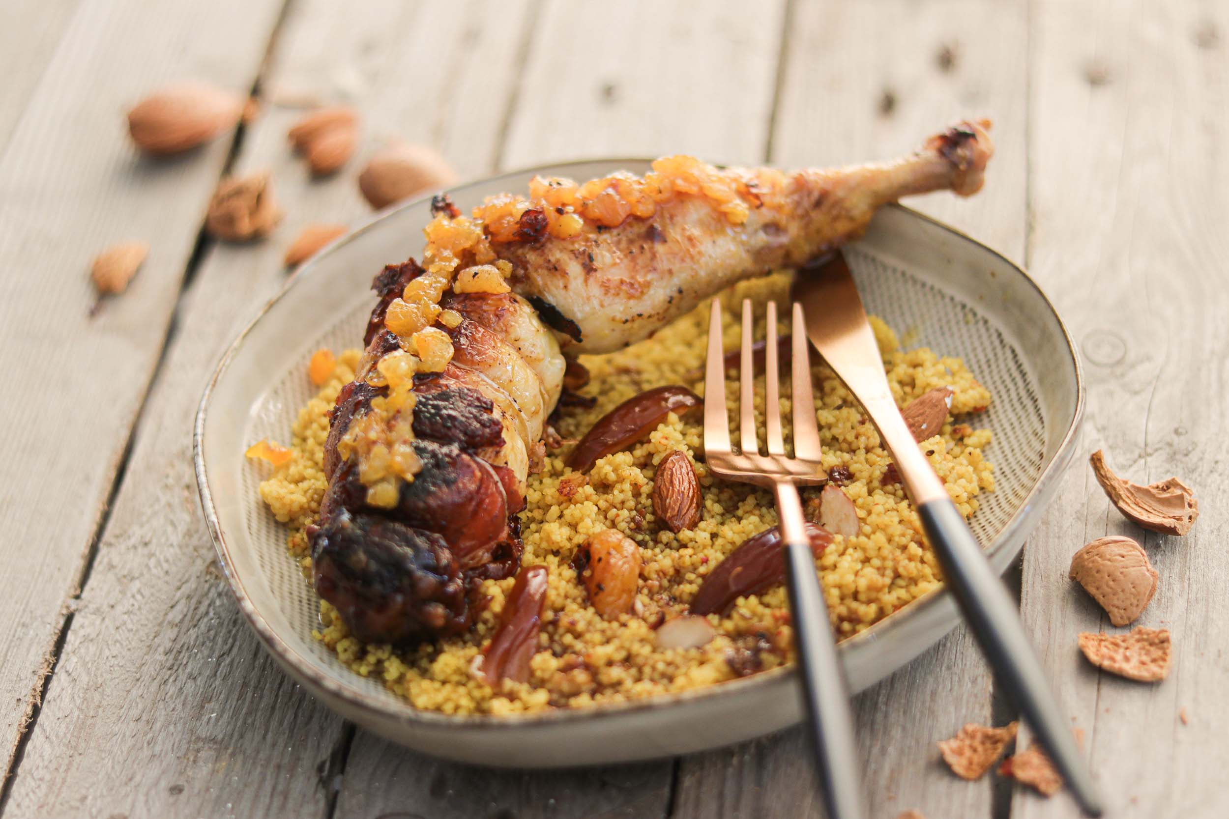 Cuisse de poulet farcie à l’orientale Morbi vitae purus dictum, ultrices tellus in, gravida lectus.