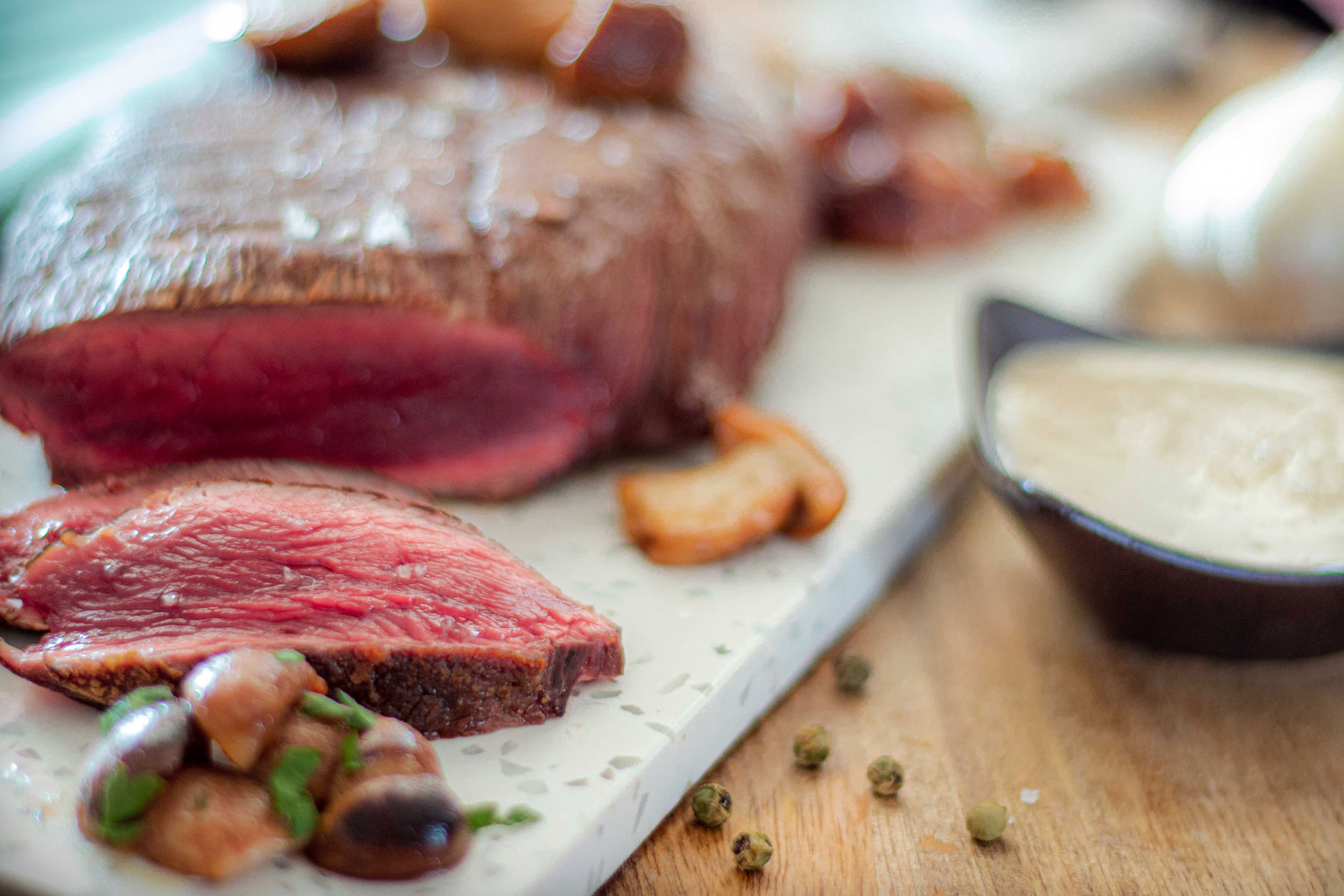 Pavé de boeuf snacké