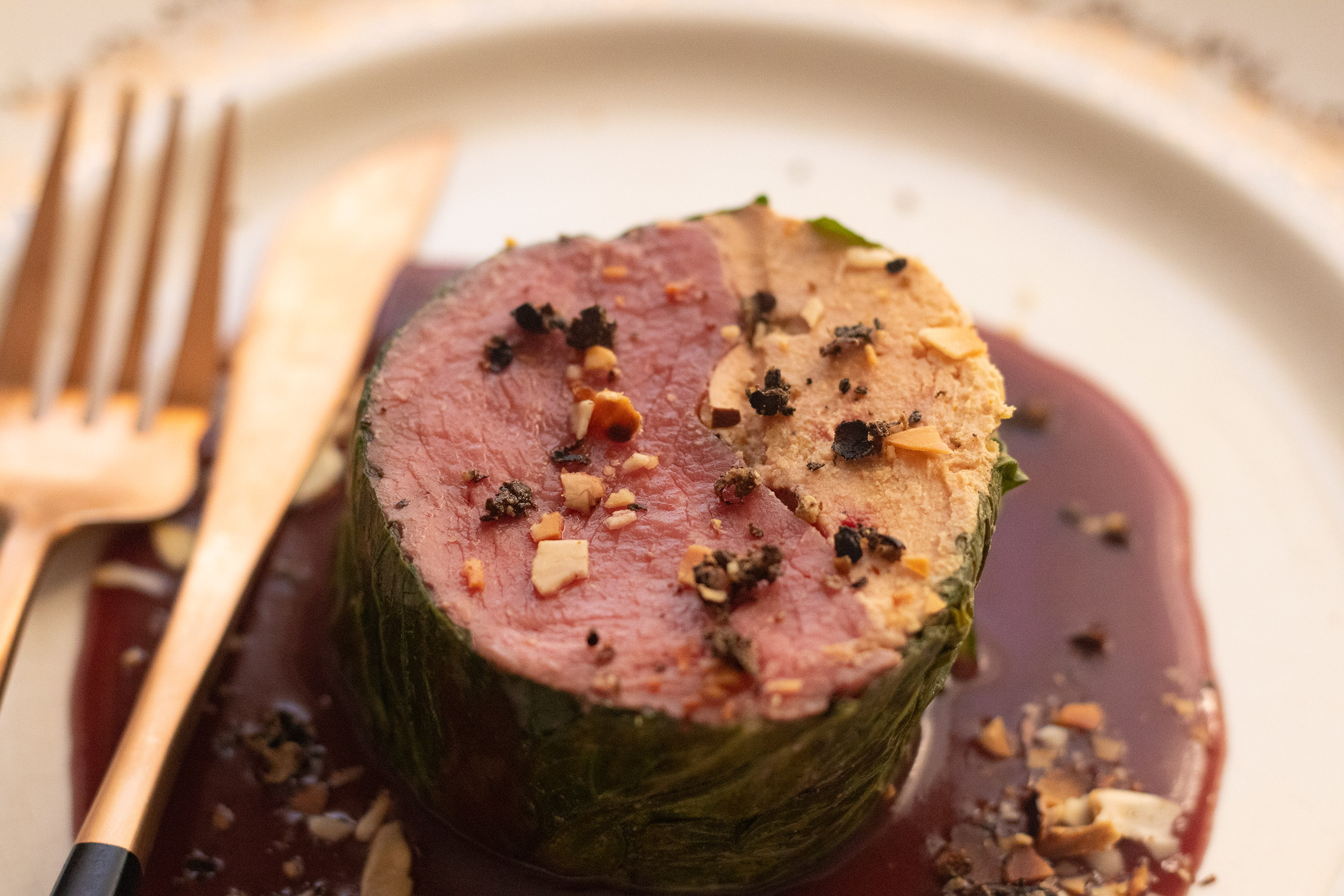 Fusion boeuf foie gras