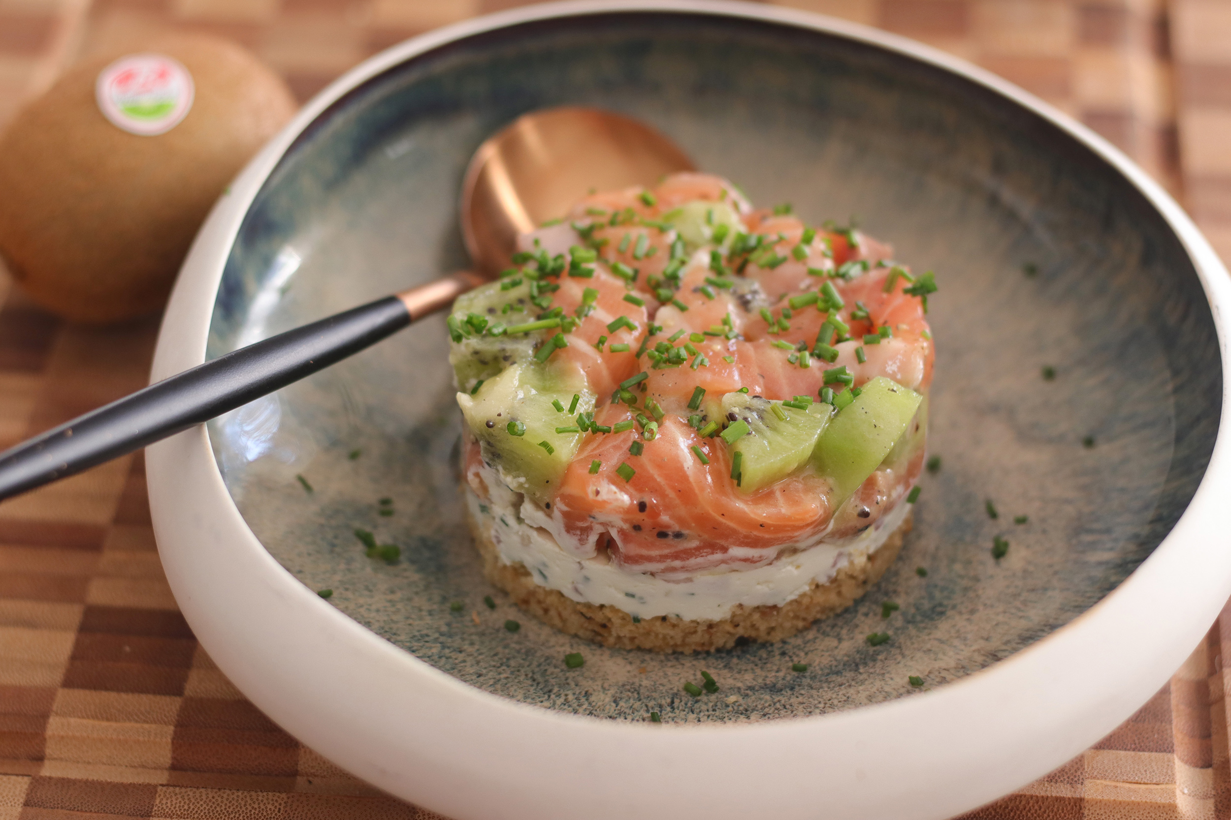 Tartare kiwi de l'adour